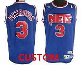 Men & Youth Customized Brooklyn Nets Blue Swingman Throwback Jerseys,baseball caps,new era cap wholesale,wholesale hats