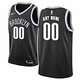 Men & Youth Customized Brooklyn Nets Nike Black Swingman Icon Edition Jersey,baseball caps,new era cap wholesale,wholesale hats