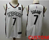 Men & Youth Customized Brooklyn Nets new white 2020 city edition swingman jersey with the sponsor logo,baseball caps,new era cap wholesale,wholesale hats