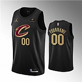 Men & Youth Customized Cleveland Cavaliers Active Player Black Statement Edition Stitched Jersey,baseball caps,new era cap wholesale,wholesale hats