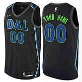 Men & Youth Customized Dallas Mavericks Black Nike City Edition Jersey,baseball caps,new era cap wholesale,wholesale hats