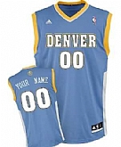 Men & Youth Customized Denver Nuggets Light Blue Jersey ,baseball caps,new era cap wholesale,wholesale hats