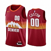 Men & Youth Customized Denver Nuggets Red Nike Swingman 2020-21 City Edition Jersey,baseball caps,new era cap wholesale,wholesale hats
