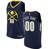 Men & Youth Customized Denver Nuggets Swingman Navy Blue Nike City Edition Jersey,baseball caps,new era cap wholesale,wholesale hats