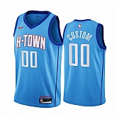 Men & Youth Customized Houston Rockets Blue Nike Swingman 2020-21 City Edition Jersey,baseball caps,new era cap wholesale,wholesale hats