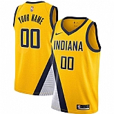 Men & Youth Customized Indiana Pacers Active Player Yellow Swingman Stitched Jersey,baseball caps,new era cap wholesale,wholesale hats