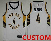 Men & Youth Customized Indiana Pacers New White 2017-2018 Nike Swingman Stitched Jersey,baseball caps,new era cap wholesale,wholesale hats
