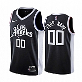 Men & Youth Customized Los Angeles Clippers Swingman Black Nike 2020-21 City Edition Jersey,baseball caps,new era cap wholesale,wholesale hats