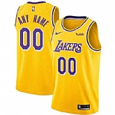 Men & Youth Customized Los Angeles Lakers Gold Nike Swingman Icon Edition Jersey,baseball caps,new era cap wholesale,wholesale hats