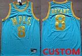 Men & Youth Customized Los Angeles Lakers MPLS Blue Swingman Throwback Jersey,baseball caps,new era cap wholesale,wholesale hats