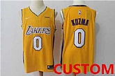 Men & Youth Customized Los Angeles Lakers New Yellow 2017-2018 Nike Swingman Wish Stitched Jersey,baseball caps,new era cap wholesale,wholesale hats