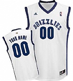 Men & Youth Customized Memphis Grizzlies White Jersey,baseball caps,new era cap wholesale,wholesale hats