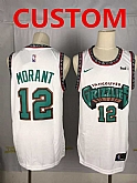 Men & Youth Customized Memphis Grizzlies White Nike Throwbacks Swingman Jersey,baseball caps,new era cap wholesale,wholesale hats