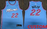 Men & Youth Customized Miami Heat 2019-20 Blue Miami City Edition Nike Jersey,baseball caps,new era cap wholesale,wholesale hats