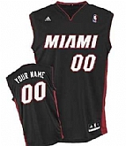 Men & Youth Customized Miami Heat Black Jersey,baseball caps,new era cap wholesale,wholesale hats