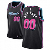Men & Youth Customized Miami Heat Nike Black 2018-19 Swingman City Edition Jersey,baseball caps,new era cap wholesale,wholesale hats