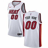 Men & Youth Customized Miami Heat White Nike Swingman Jersey,baseball caps,new era cap wholesale,wholesale hats