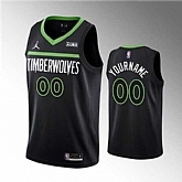 Men & Youth Customized Minnesota Timberwolves Active Player Black Statement Edition Stitched Jersey,baseball caps,new era cap wholesale,wholesale hats
