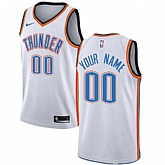 Men & Youth Customized Oklahoma City Thunder Swingman White Home Nike Association Edition Jersey,baseball caps,new era cap wholesale,wholesale hats
