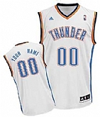 Men & Youth Customized Oklahoma City Thunder White Jersey,baseball caps,new era cap wholesale,wholesale hats