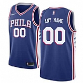 Men & Youth Customized Philadelphia 76ers Nike Blue Swingman Icon Edition Jersey,baseball caps,new era cap wholesale,wholesale hats