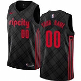 Men & Youth Customized Portland Trail Blazers City Edition Nike Black Jersey,baseball caps,new era cap wholesale,wholesale hats