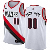 Men & Youth Customized Portland Trail Blazers Swingman White Home Nike Association Edition Jersey,baseball caps,new era cap wholesale,wholesale hats