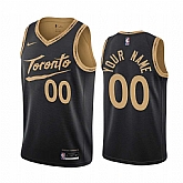Men & Youth Customized Toronto Raptors Black Nike Swingman 2020-21 City Edition Jersey,baseball caps,new era cap wholesale,wholesale hats