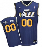 Men & Youth Customized Utah Jazz Blue Jersey,baseball caps,new era cap wholesale,wholesale hats