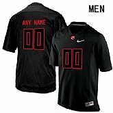 Men's Alabama Crimson Tide Customized College Football Nike Limited Jersey - Lights Black Out,baseball caps,new era cap wholesale,wholesale hats