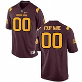 Men's Arizona State Sun Devils Customized Replica Nike Football Jersey - Maroon,baseball caps,new era cap wholesale,wholesale hats