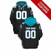 Men's Carolina Panthers Active Player Black Custom 2021 Pullover Hoodie,baseball caps,new era cap wholesale,wholesale hats