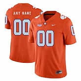 Men's Clemson Tigers Orange Customized Nike College Football Jersey,baseball caps,new era cap wholesale,wholesale hats