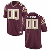 Men's Florida State Seminoles Customized Replica Football Jersey - 2015 Garnet,baseball caps,new era cap wholesale,wholesale hats