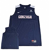 Men's Gonzaga Bulldogs Navy Customized College Basketball Jersey,baseball caps,new era cap wholesale,wholesale hats