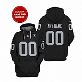 Men's Las Vegas Raiders Active Player Black Custom 2021 Pullover Hoodie,baseball caps,new era cap wholesale,wholesale hats