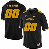 Men's Missouri Tigers Customized Black Nike College Football Jersey,baseball caps,new era cap wholesale,wholesale hats