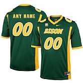Men's North Dakota State Bison Green Customized College Football Jersey,baseball caps,new era cap wholesale,wholesale hats