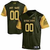 Men's Notre Dame Fighting Irish Olive Green Customized College Football Jersey,baseball caps,new era cap wholesale,wholesale hats