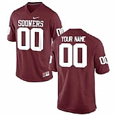 Men's Oklahoma Sooners Customized Replica 2015 Red Football Jersey,baseball caps,new era cap wholesale,wholesale hats