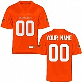 Men's Oklahoma State Cowboys Customized Football Name & Number 2015 Orange Jersey,baseball caps,new era cap wholesale,wholesale hats