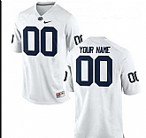 Men's Penn State Nittany Lions Customized Nike White Limited Football Jersey,baseball caps,new era cap wholesale,wholesale hats