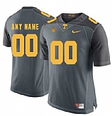 Men's Tennessee Volunteers Gray Customized College Football Jersey,baseball caps,new era cap wholesale,wholesale hats