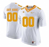 Men's Tennessee Volunteers White Customized College Football Jersey,baseball caps,new era cap wholesale,wholesale hats