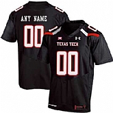 Men's Texas Tech Black Customized College Football Jersey,baseball caps,new era cap wholesale,wholesale hats