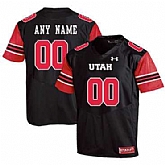 Men's Utah Utes Black Customized College Football Jersey,baseball caps,new era cap wholesale,wholesale hats
