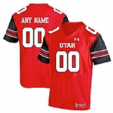Men's Utah Utes Red Customized College Football Jersey,baseball caps,new era cap wholesale,wholesale hats