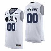 Men's Villanova Wildcats White Customized College Basketball Elite Jersey,baseball caps,new era cap wholesale,wholesale hats