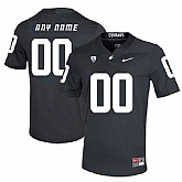 Men's Washington State Cougars Customized Black College Football Jersey,baseball caps,new era cap wholesale,wholesale hats