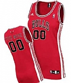 Women's Customized Chicago Bulls Red Jersey,baseball caps,new era cap wholesale,wholesale hats